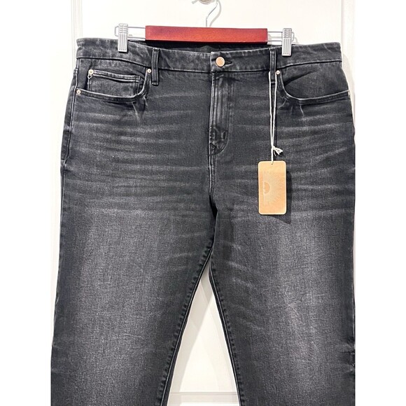 Porter Blue The Rebel Straight-Cole High Rise Straight Leg Jeans Denim Women 32 - Picture 6 of 16